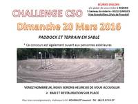 Challenge CSO 20/03/16